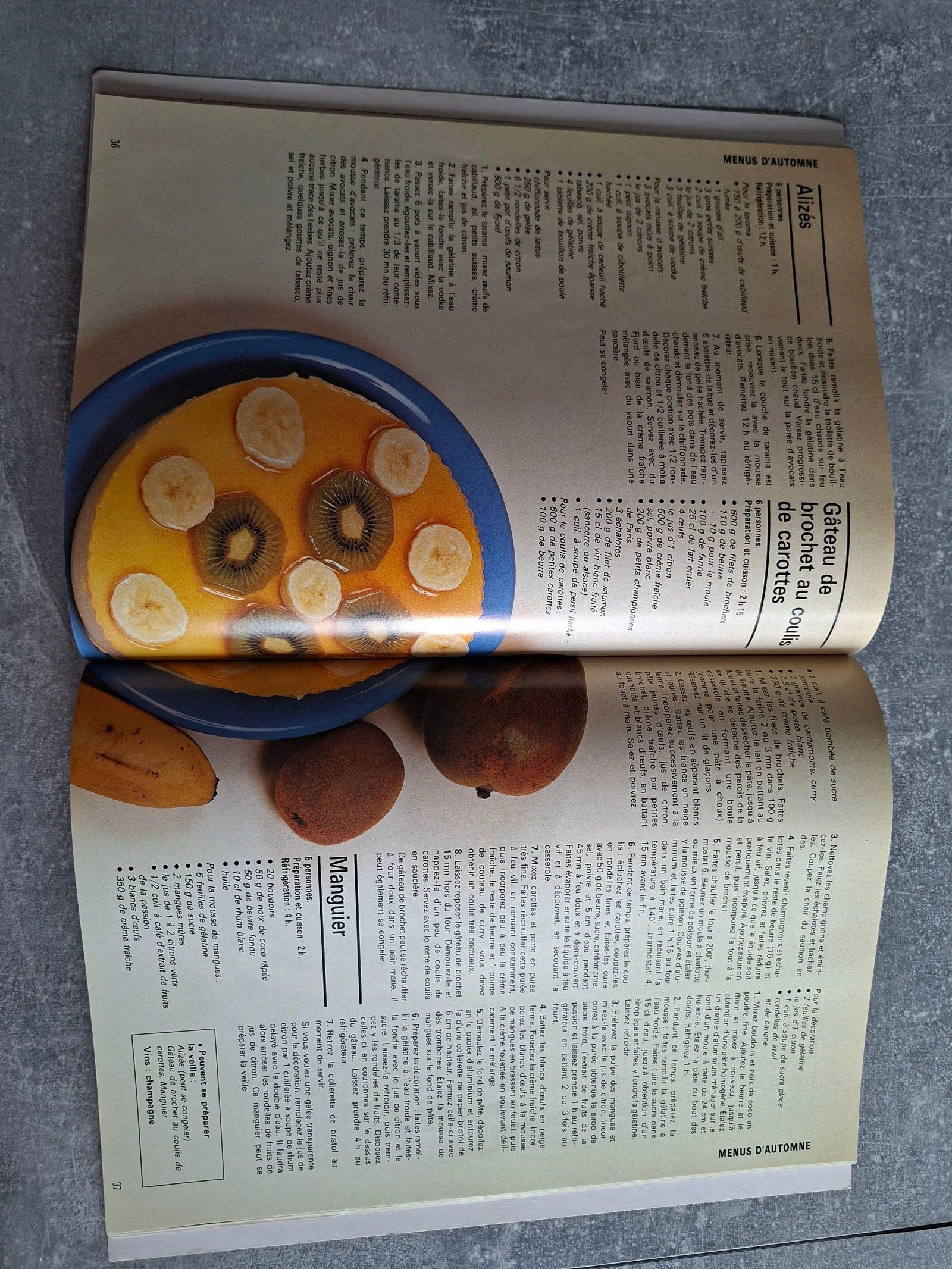 Livre 34 menus gourmets – photo 3